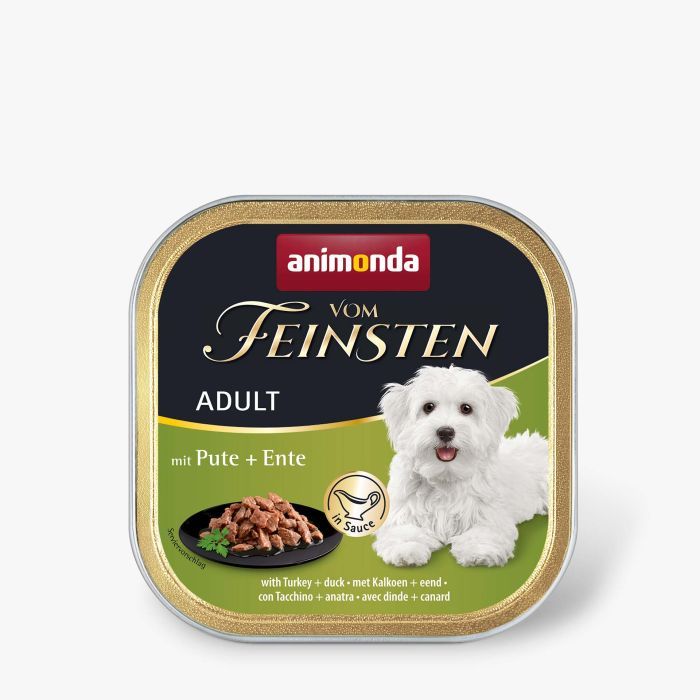 Консервы для собак Animonda Vom Feinsten Adult with Turkey + duck 150 г (4017721823104)