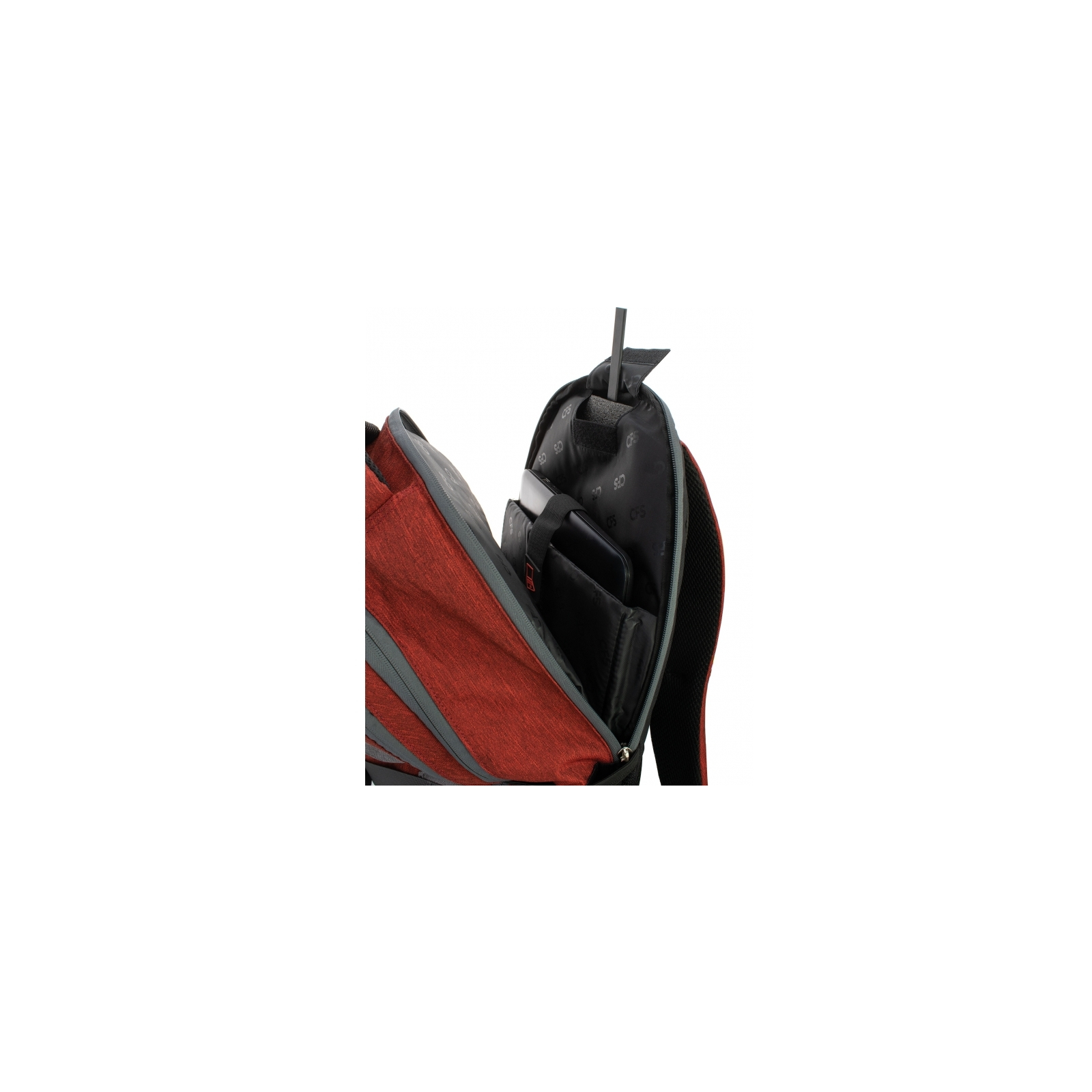 Рюкзак школьный Cool For School 43 x 28 x 15 см 18 л Красно-серый (CF86347) изображение 6