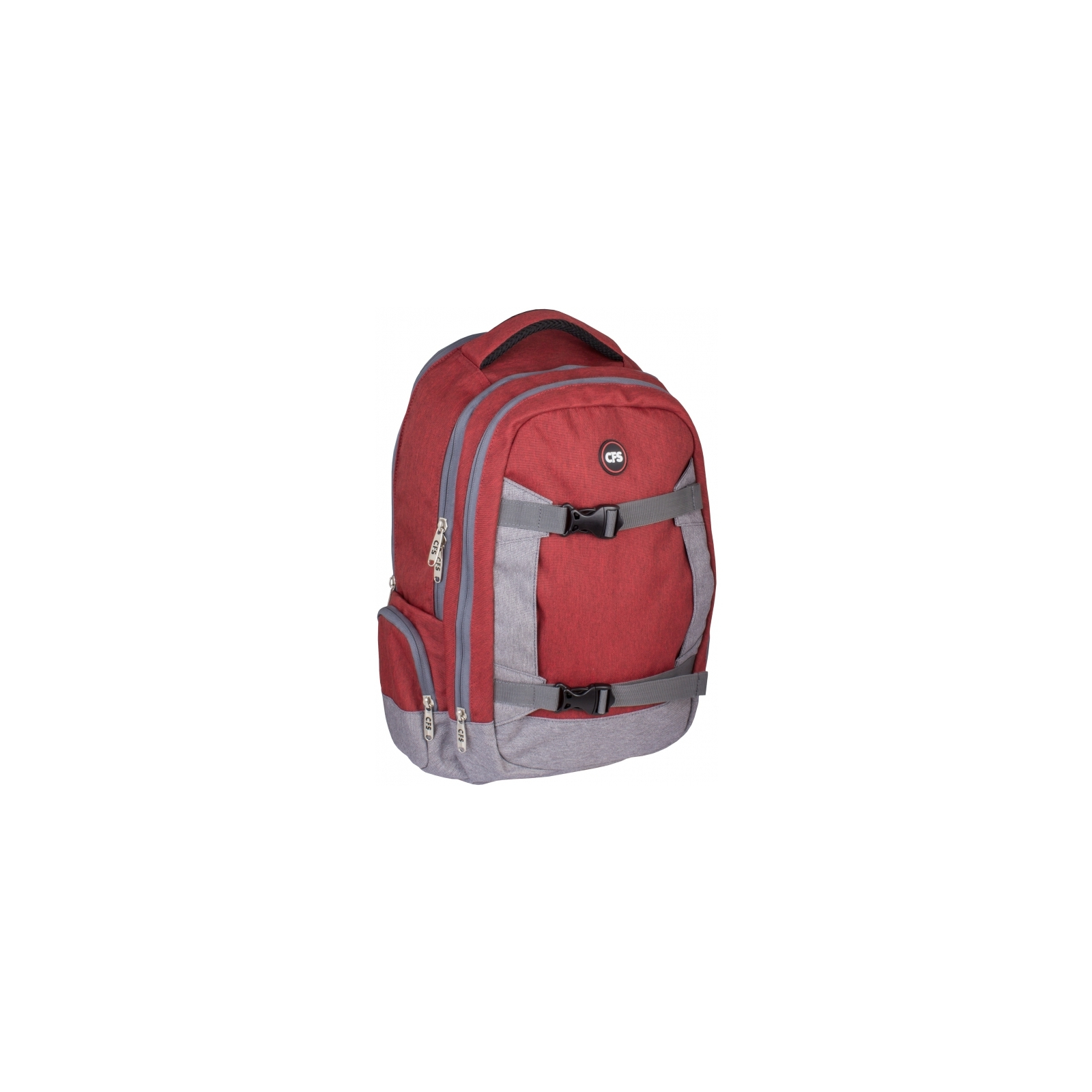 Рюкзак школьный Cool For School 43 x 28 x 15 см 18 л Красно-серый (CF86347)