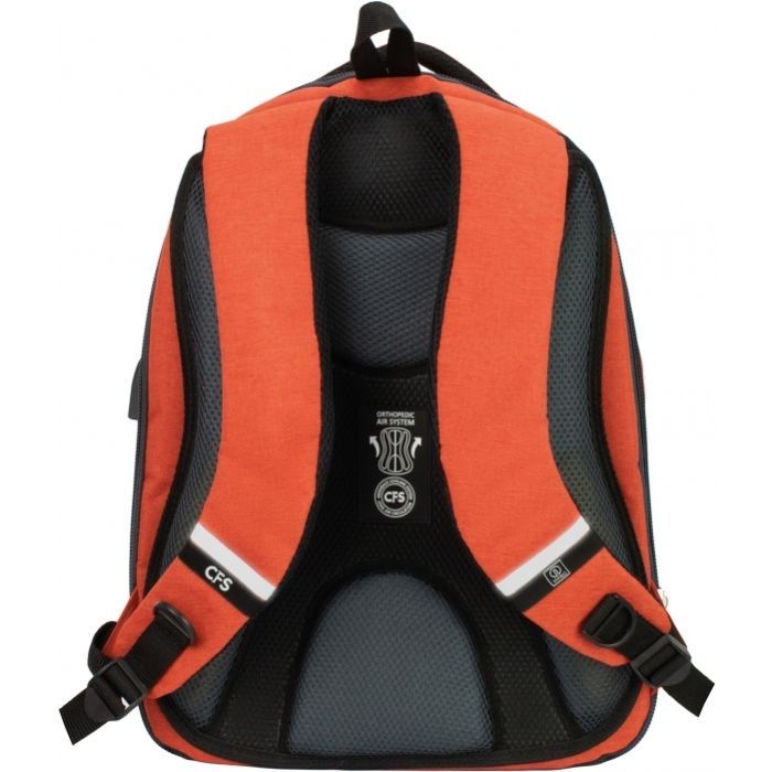 Рюкзак шкільний Cool For School 44x32x20 см 28 л Помаранчево-рудий (CF86588-07) зображення 2