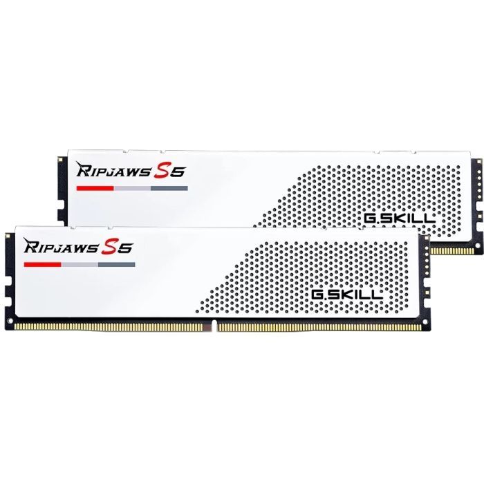 Модуль памяти для компьютера DDR5 32GB (2x16GB) 6000 MHz Ripjaws S5 G.Skill (F5-6000J3040F16GX2-RS5W)