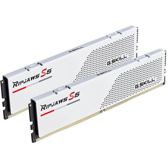 Модуль памяти для компьютера DDR5 32GB (2x16GB) 6000 MHz Ripjaws S5 G.Skill (F5-6000J3040F16GX2-RS5W) изображение 2
