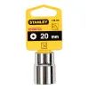 Головка торцева Stanley 1/2" х 20мм, з дванадцятигранним профілем, метрична (4-88-792)