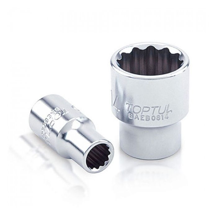 Головка торцевая Toptul 1/4" 10мм 12-гранная (BAEB0810)