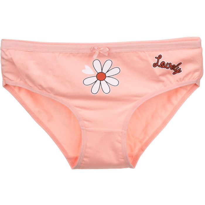 Трусы детские BiyoKids с цветочком (3266-164G-peach)