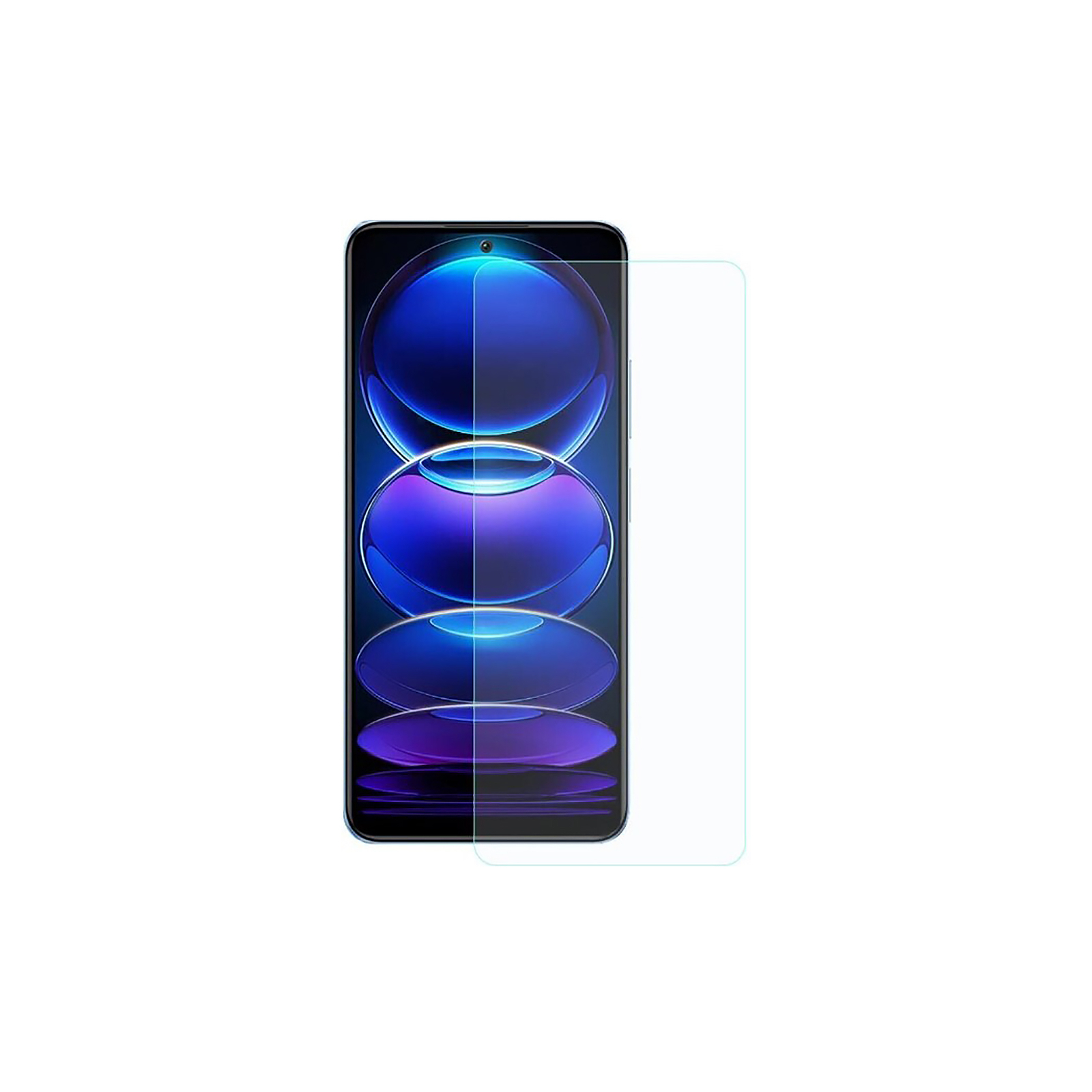 Стекло защитное BeCover Xiaomi Redmi Note 12 4G/Note 12 5G/Xiaomi Poco X5 5G 3D Crystal Clear Glass (709254) изображение 2