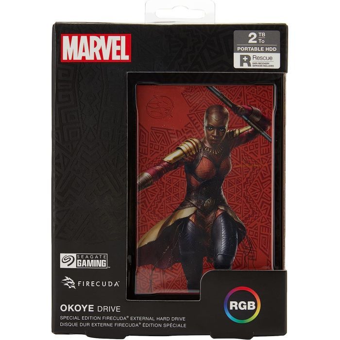 Зовнішній жорсткий диск 2.5" 2TB Okoye FireCuda Gaming Drive Seagate (STLX2000403) зображення 2