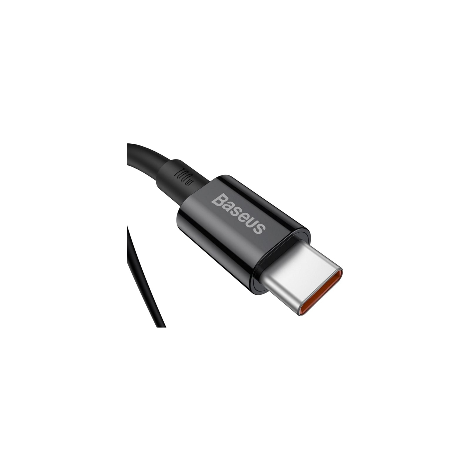 Дата кабель USB-C to USB-C 1.0m 5A Black Baseus (CATYS-B01) зображення 2