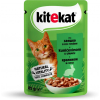 Влажный корм для кошек Kitekat с кроликом в соусе 85 г (5900951307324)
