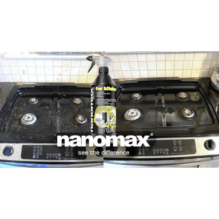 Спрей для чистки кухни Nanomax Pro Для мытья кухни и столешниц 500 мл (5901549955514) изображение 2