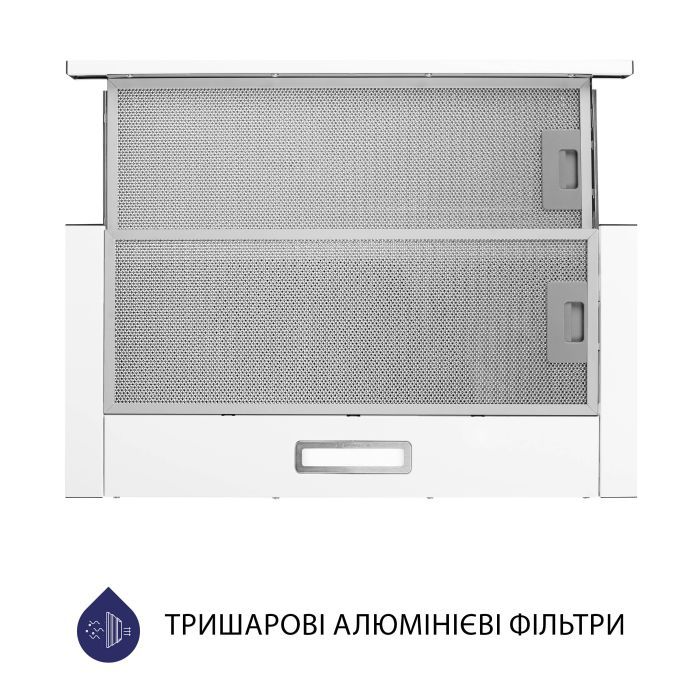 Витяжка кухонна Minola HTL 614 BL LED зображення 3