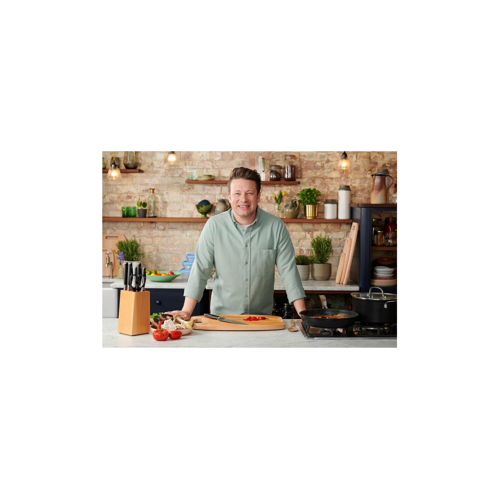Кухонный нож Tefal Jamie Oliver Chief 20 см (K2670144) изображение 4