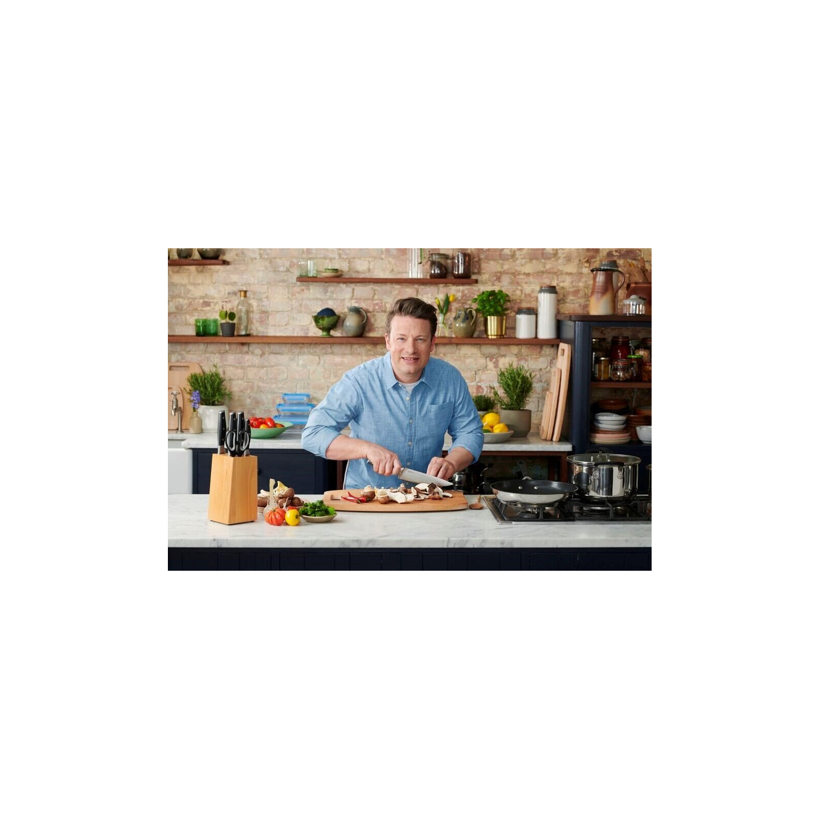 Кухонный нож Tefal Jamie Oliver Chief 20 см (K2670144) изображение 7