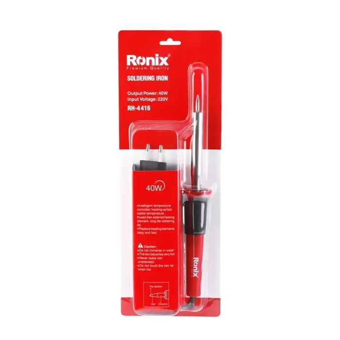 Паяльник электрический Ronix 40Вт (RH-4416) изображение 6
