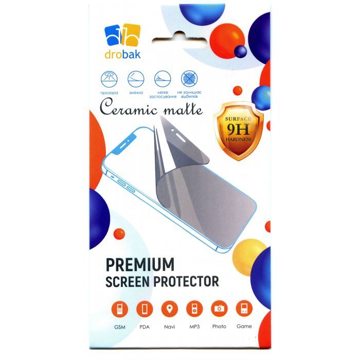 Скло захисне Drobak Matte Ceramics Apple iPhone 14 (535324) (535324) зображення 2