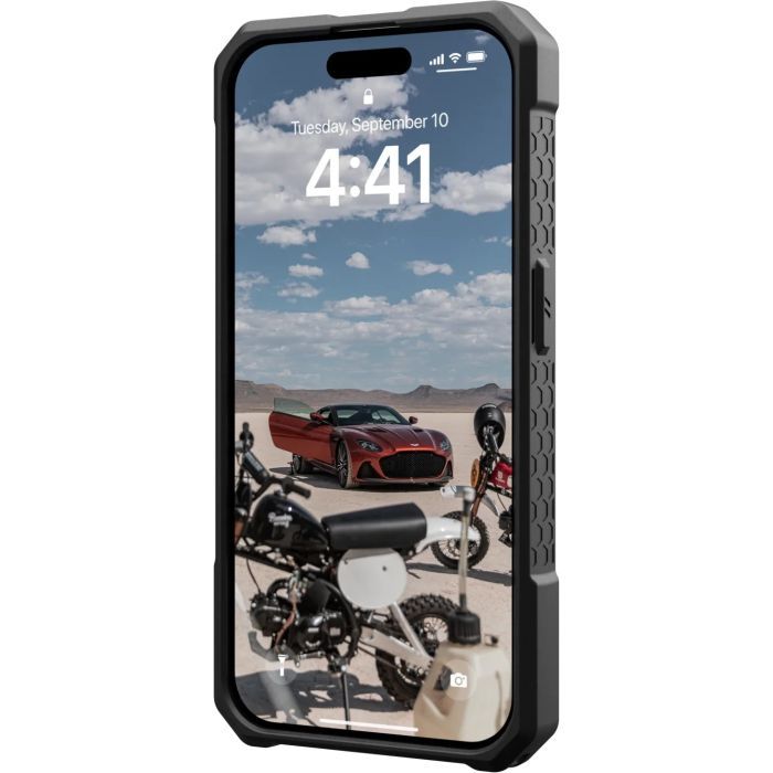Чохол до мобільного телефона UAG Apple iPhone 15 Pro Monarch Pro Magsafe, Kevlar Elemental Green (11422111397B) зображення 4