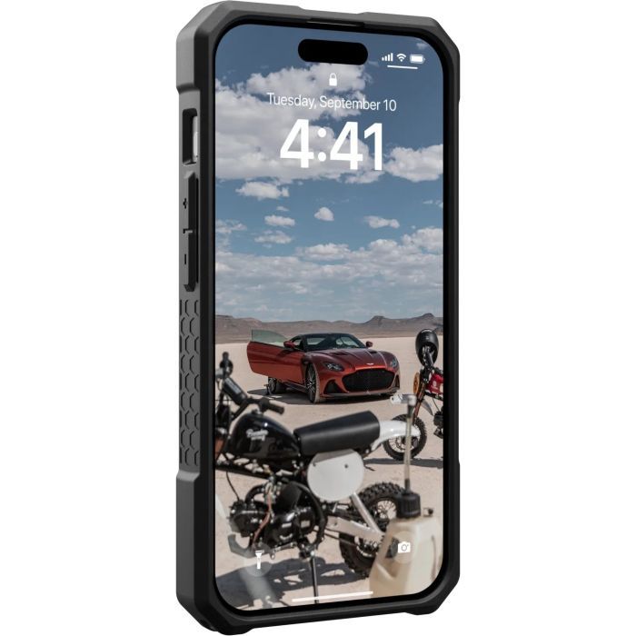 Чохол до мобільного телефона UAG Apple iPhone 15 Pro Monarch Pro Magsafe, Kevlar Elemental Green (11422111397B) зображення 6