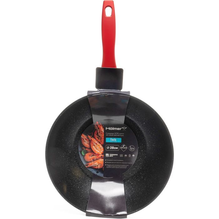 Сковорода Hölmer Fiesta WOK кована 28 см (WF-22628-SROMB Fiesta) зображення 7