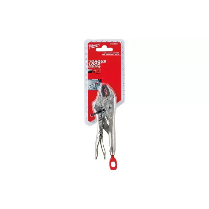 Клещи Milwaukee зажимные Torque Lock, диаметр 1-26мм, закругленные губки (4932472263) изображение 2