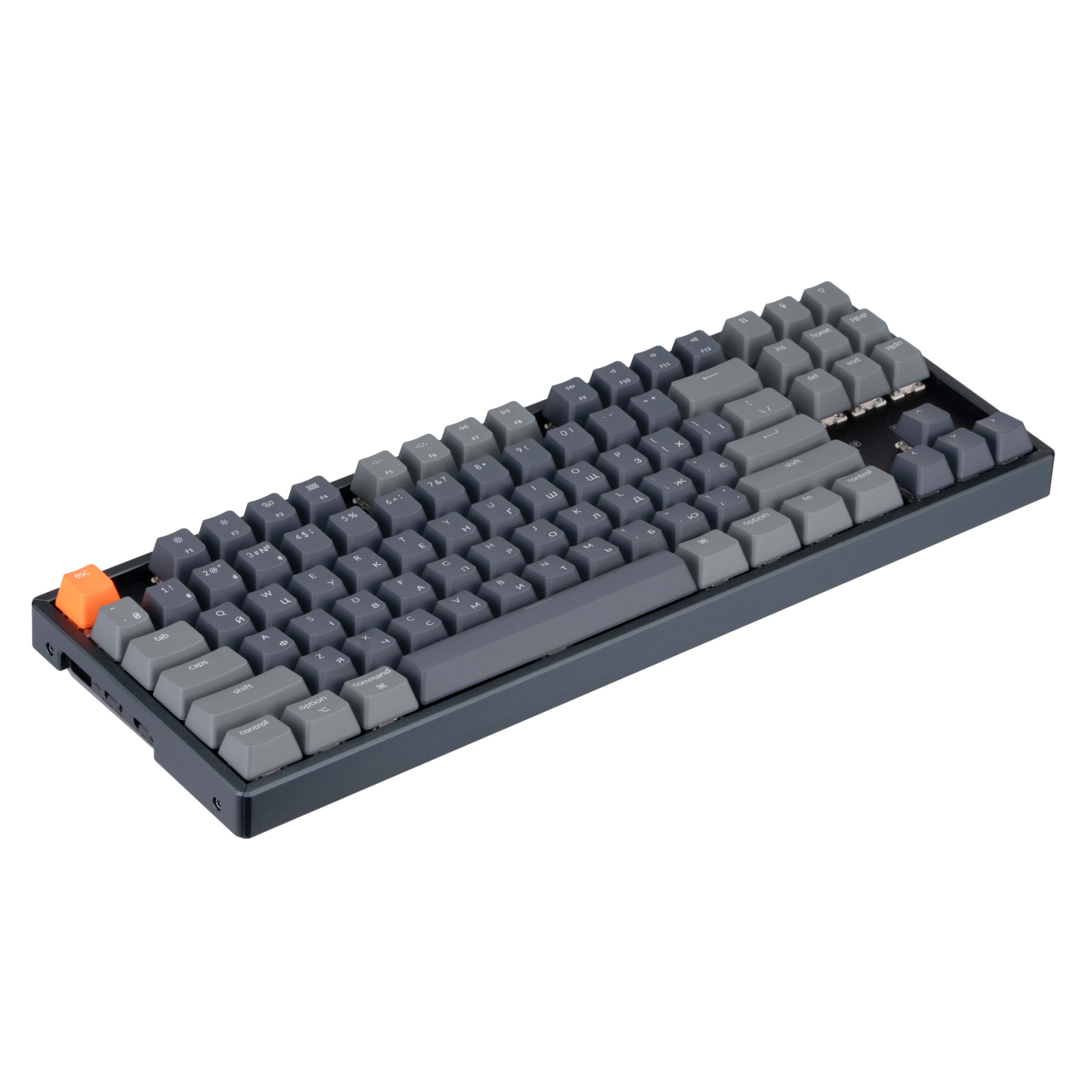 Клавіатура Keychron K8 87Key Gateron G Pro Blue Hot-Swap UA RGB Black (K8H2_KEYCHRON) зображення 4