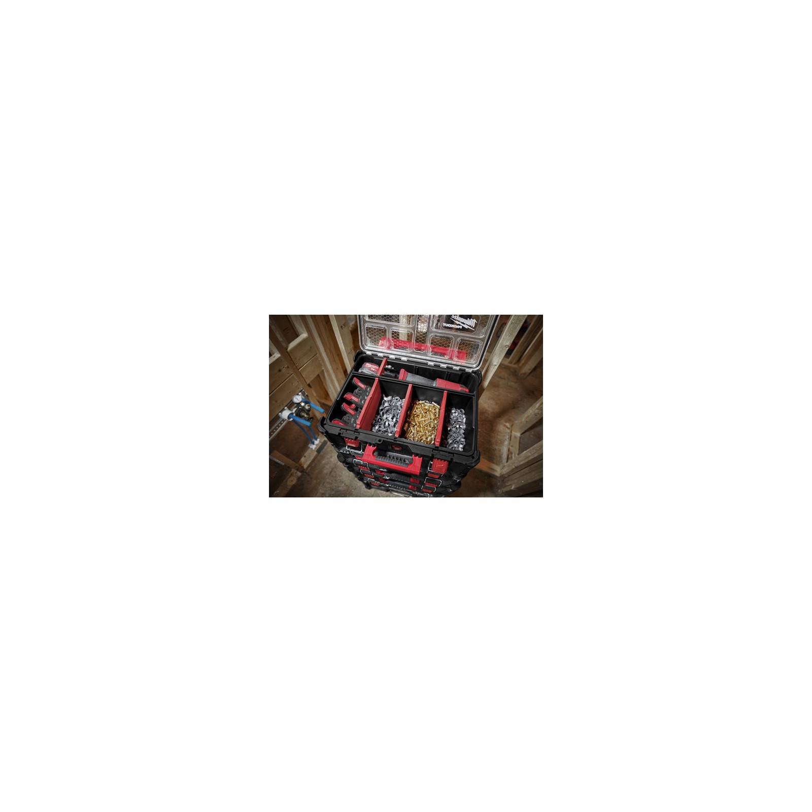 Ящик для инструментов Milwaukee органайзер глубокий PACKOUT 507x386x170 (4932478625) изображение 6