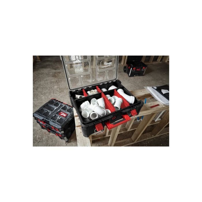 Ящик для инструментов Milwaukee органайзер глубокий PACKOUT 507x386x170 (4932478625) изображение 7