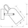 Бра Candellux 91-66473 GRAY (91-66473) изображение 2