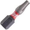 Набор бит Milwaukee SHOCKWAVE TX20, 25мм, 2шт (4932430874)