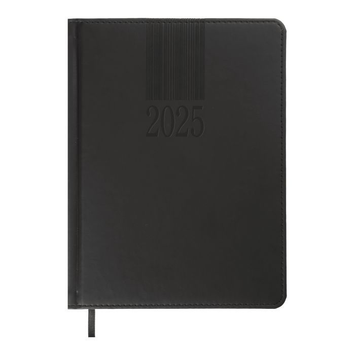 Еженедельник Buromax датированный 2025 CODE, А5 черный (BM.2142-01)