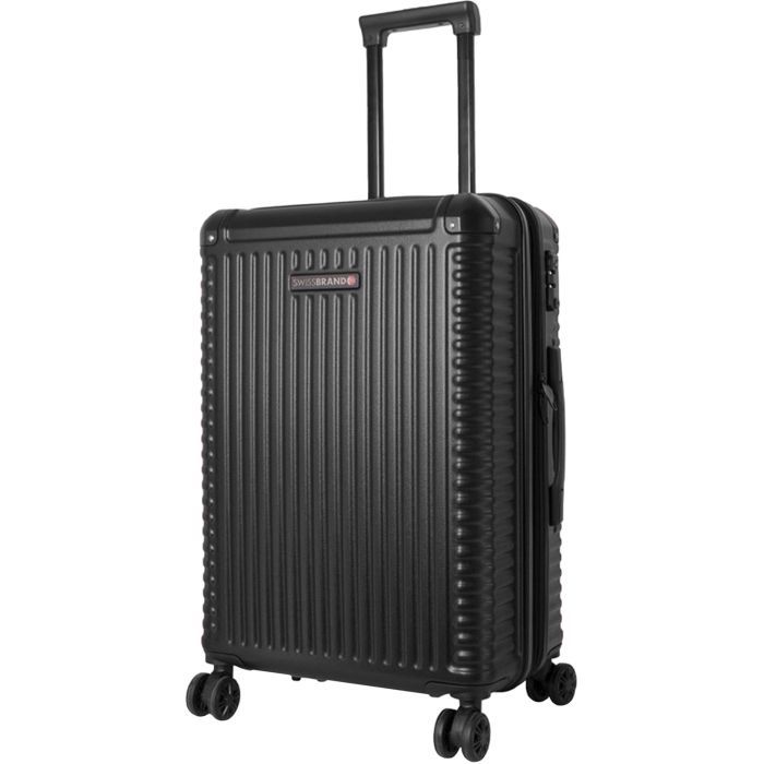 Чемодан Swissbrand Paris M Black (SWB_LHPAR001M)