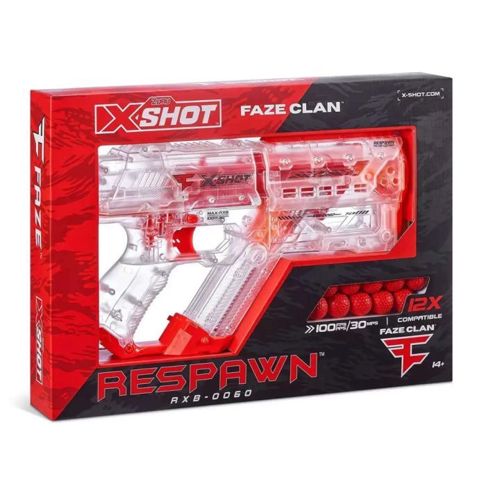 Іграшкова зброя Zuru X-Shot Швидкострільний бластер Chaos FAZE Respawn (12 кульок) (36499) зображення 5