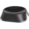 Посуда для кошек Fiboo Flat Bowl миска без антискользящих накладок черная (FIB0131)