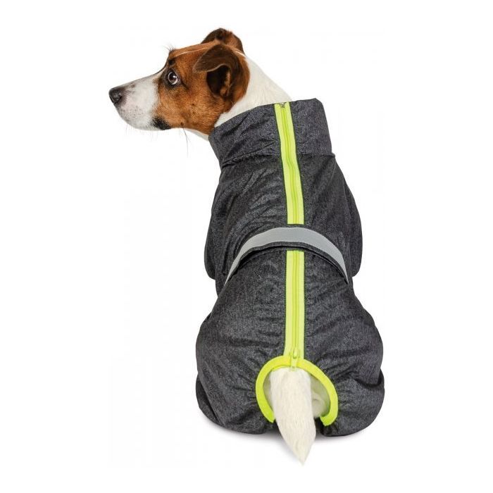Комбінезон для тварин Pet Fashion RAIN для такси S (сірий) (4823082416356) зображення 3