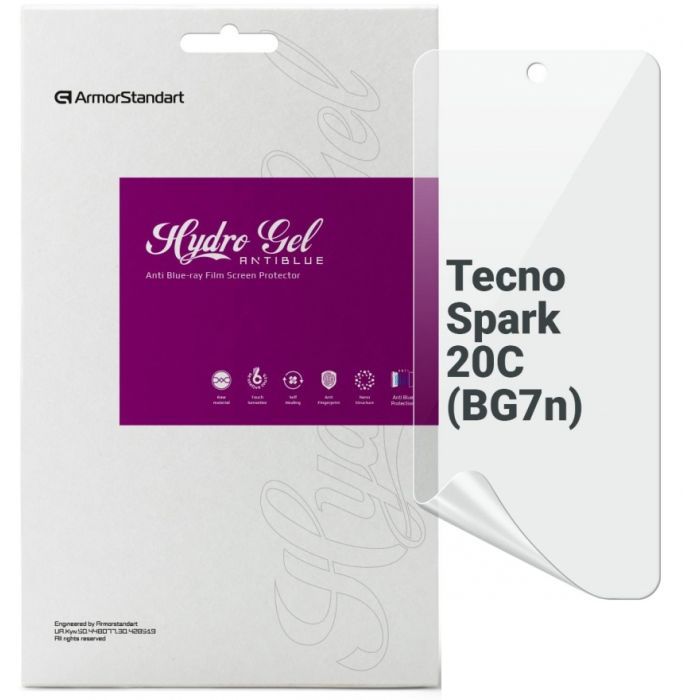 Пленка защитная Armorstandart Anti-Blue Tecno Spark 20C (BG7n) (ARM73609)