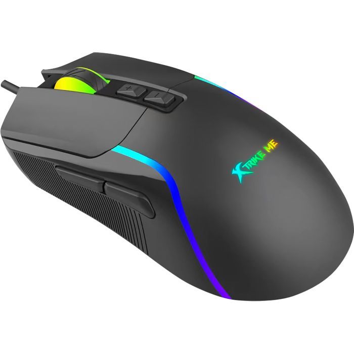 Мышка Xtrike ME GM-313 USB RGB Black (GM-313) изображение 2