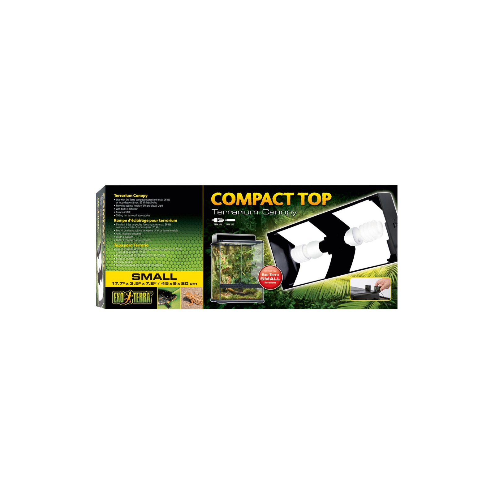 Светильник для террариума ExoTerra Compact Top Small (015561222266) изображение 2