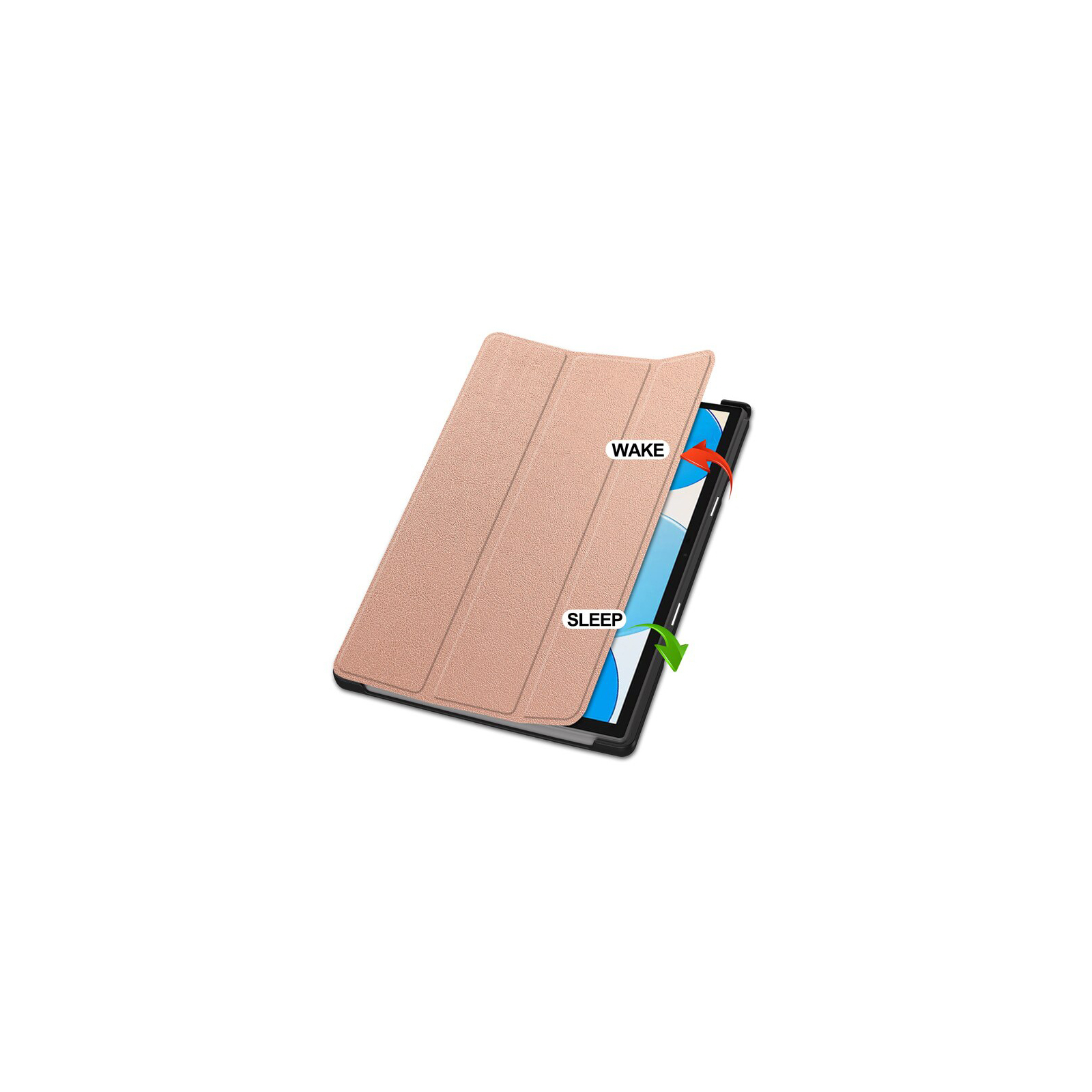 Чехол для планшета BeCover Smart Case Teclast M40 Pro 10.1" Rose Gold (709883) изображение 5
