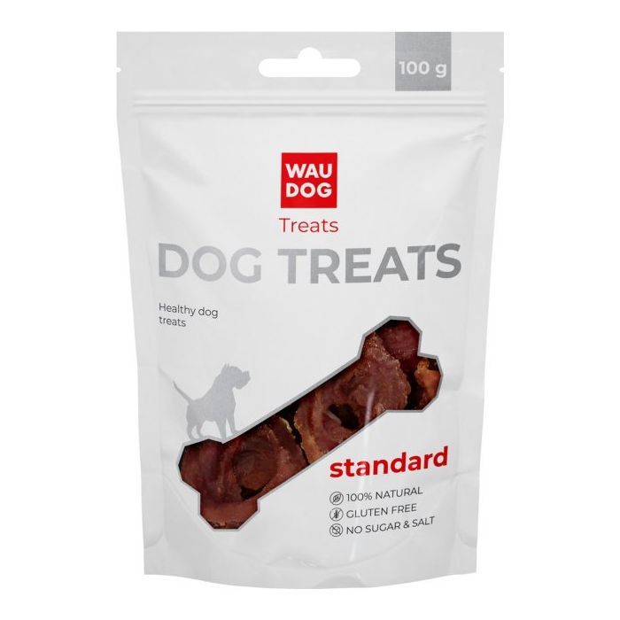 Лакомство для собак WAUDOG Treats Утиные кольца 100 г (4446)