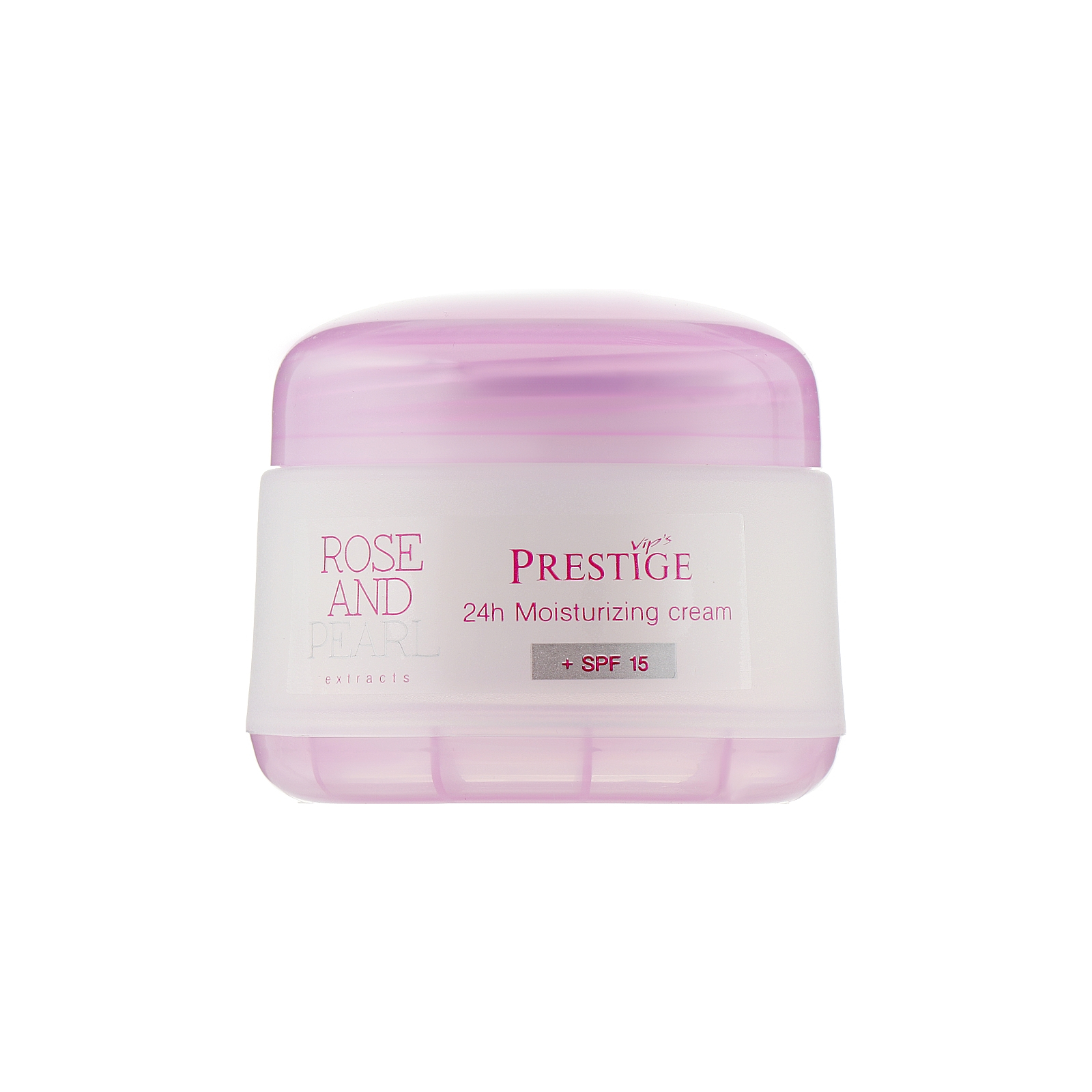 Крем для обличчя Vip's Prestige Rose & Pearl 24h Moisturizing Cream 50 мл (3800010516501) зображення 2