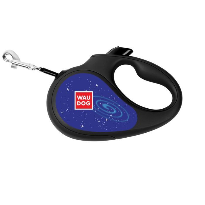 Повідець для собак WAUDOG R-leash "Ракета" світловідбивна стрічка L до 50 кг 5 м чорний (8126-0125-01) зображення 3 Повідець для собак WAUDOG R-leash "Ракета" світловідбивна стрічка L до 50 кг 5 м чорний (8126-0125-01) зображення 3