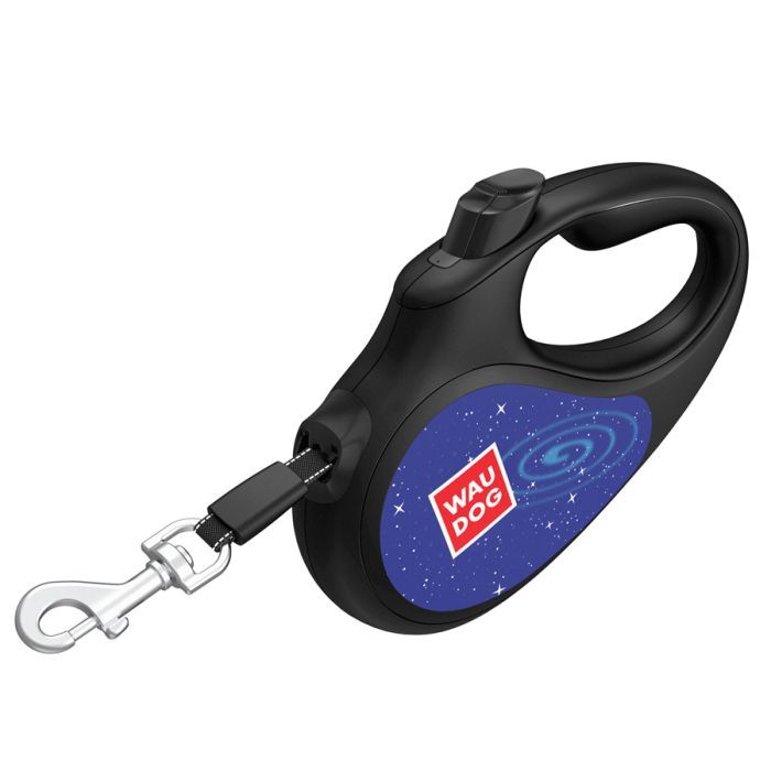Повідець для собак WAUDOG R-leash "Ракета" світловідбивна стрічка L до 50 кг 5 м чорний (8126-0125-01) зображення 4 Повідець для собак WAUDOG R-leash "Ракета" світловідбивна стрічка L до 50 кг 5 м чорний (8126-0125-01) зображення 4
