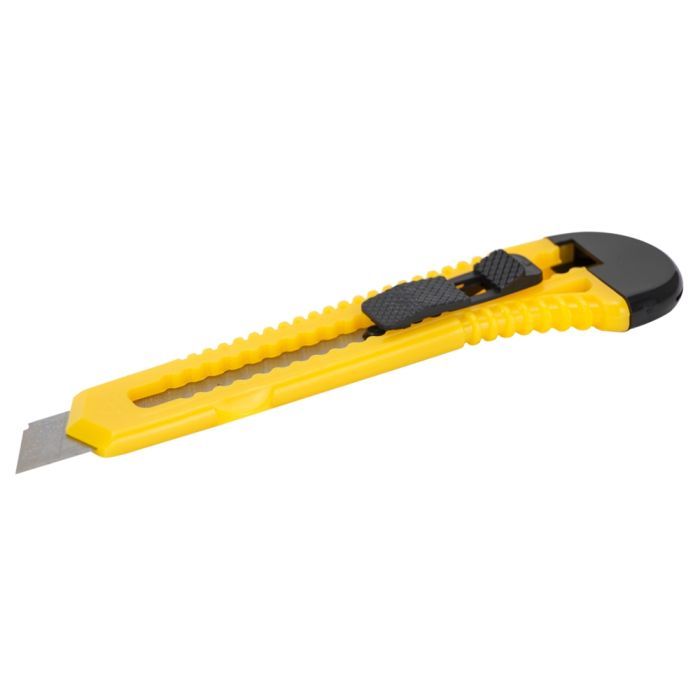 Ніж монтажний Sigma пластиковий корпус, лезо 18мм, автоматичний замок (8213011) зображення 3