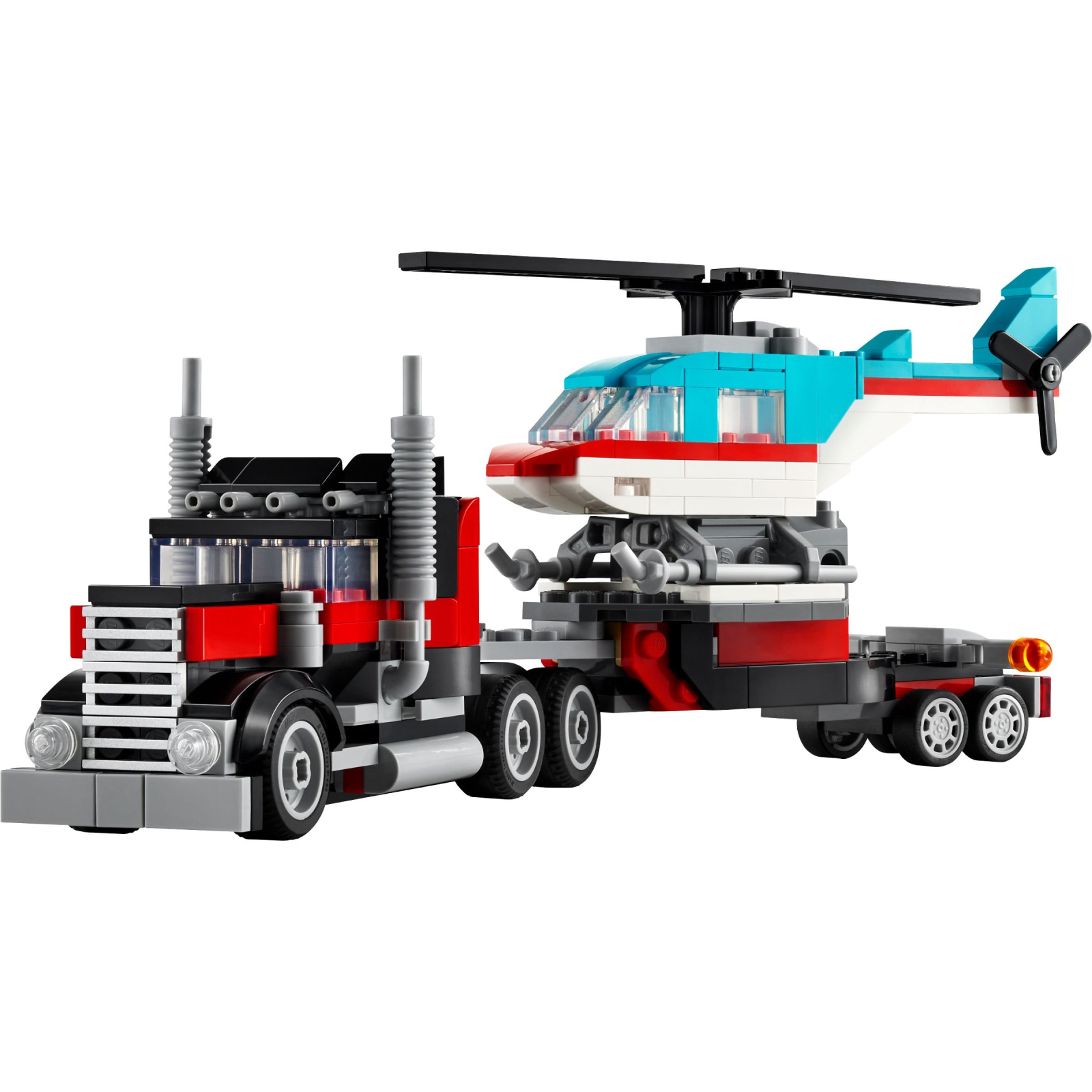 Конструктор LEGO Creator Бортовой грузовик с вертолетом 270 деталей (31146) изображение 2