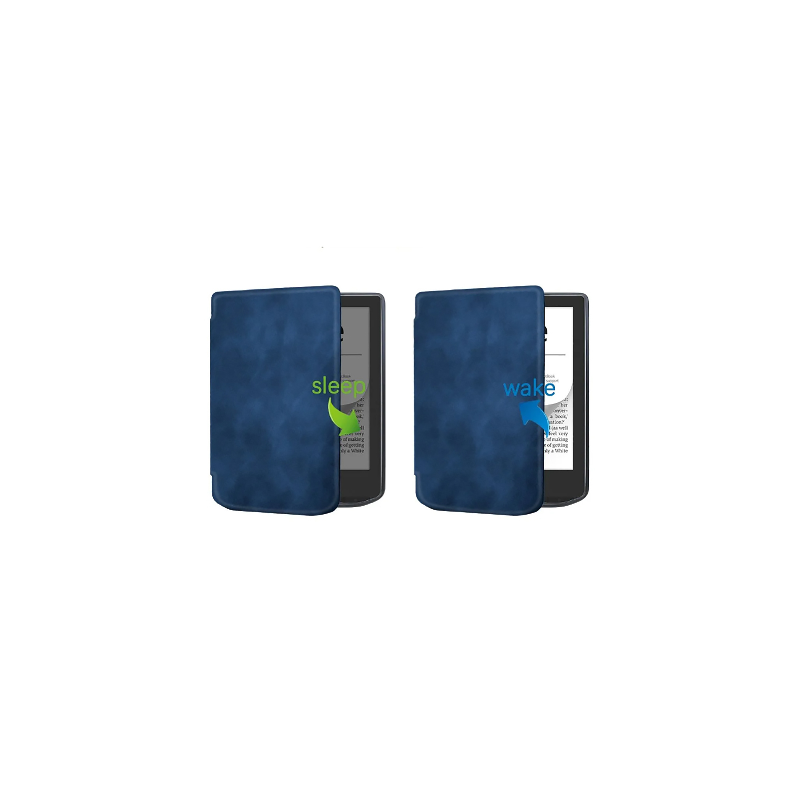Чехол для электронной книги BeCover Smart Case PocketBook 629 Verse / 634 Verse Pro 6" Deep Blue (710452) изображение 4