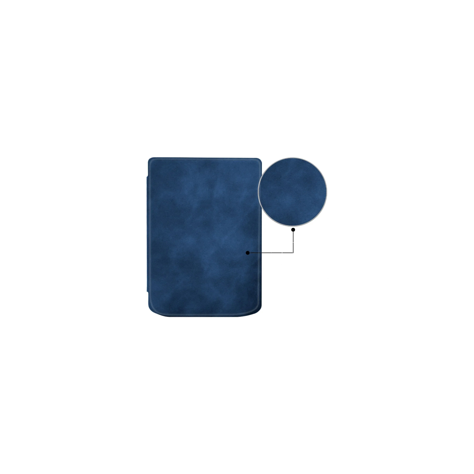 Чехол для электронной книги BeCover Smart Case PocketBook 629 Verse / 634 Verse Pro 6" Deep Blue (710452) изображение 6