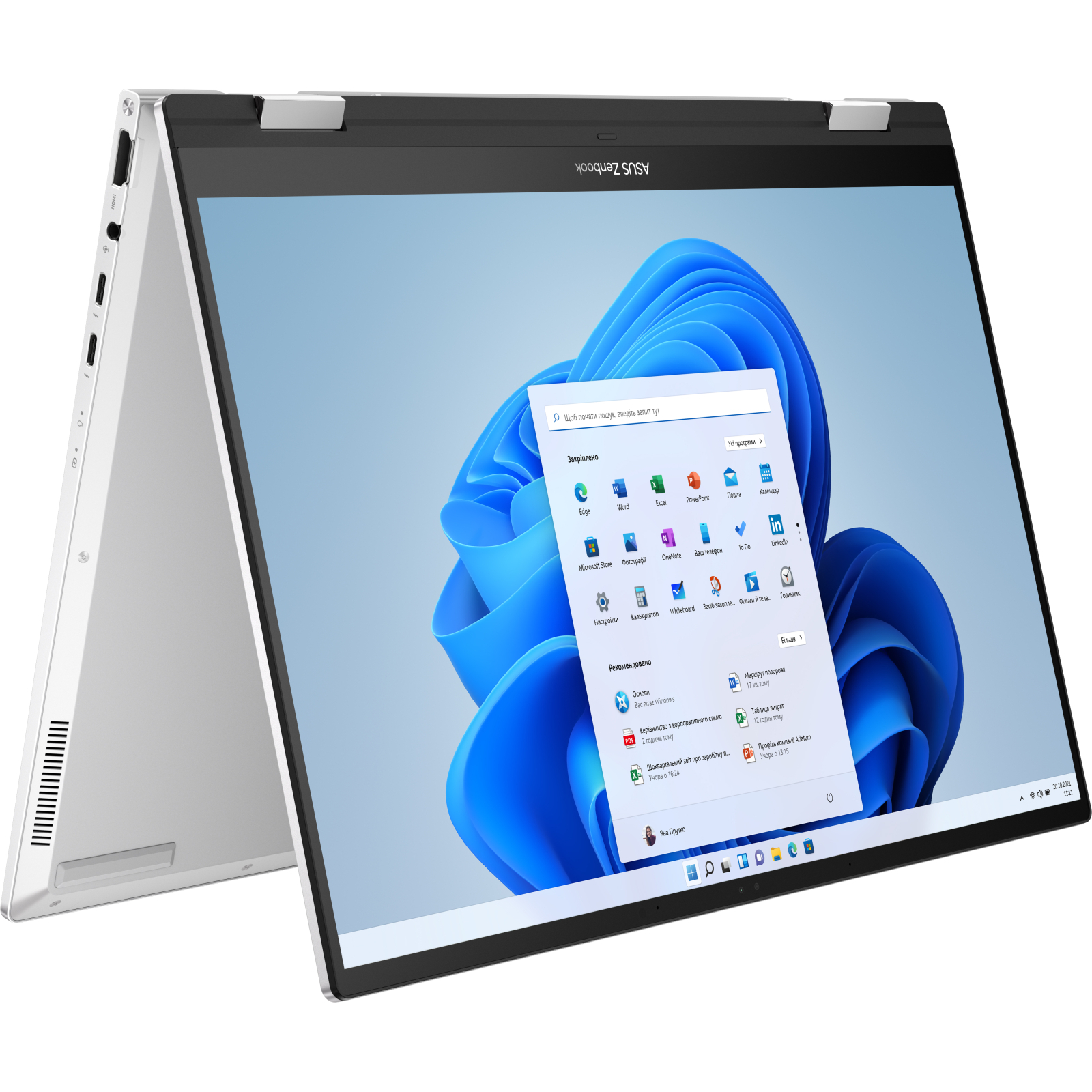 Ноутбук ASUS Zenbook 14 Flip OLED UP3404VA-KN060W (90NB10E3-M005L0) зображення 9