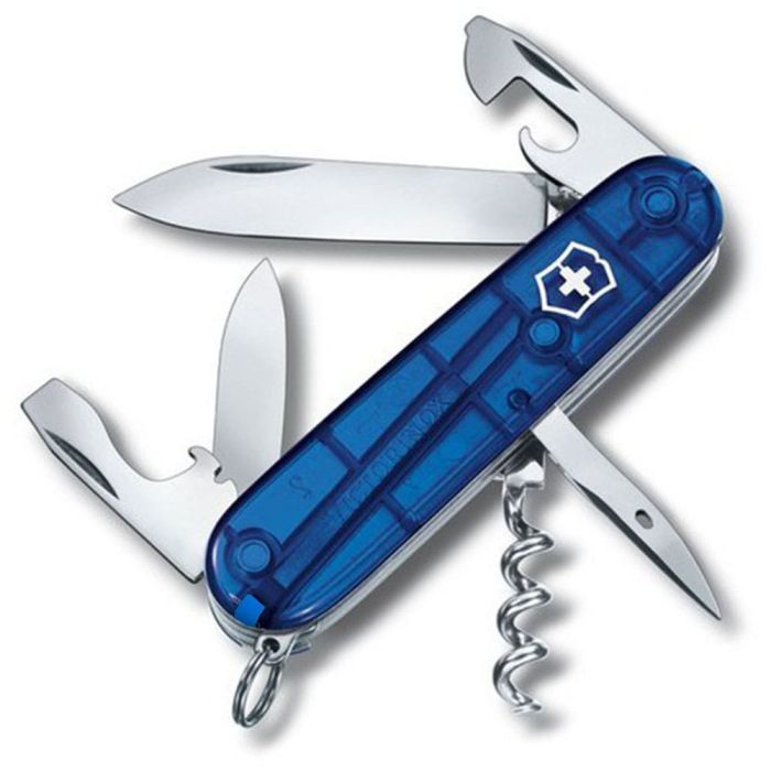 Нож Victorinox Spartan Ukraine 91 мм Синьо-прозорий/Жовтий (1.3603.T2.8) изображение 3