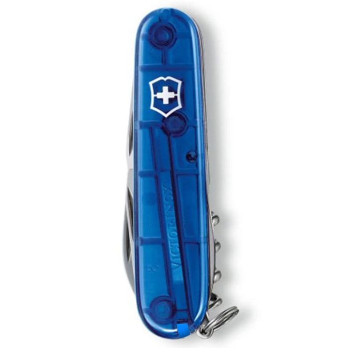 Нож Victorinox Spartan Ukraine 91 мм Синьо-прозорий/Жовтий (1.3603.T2.8) изображение 4