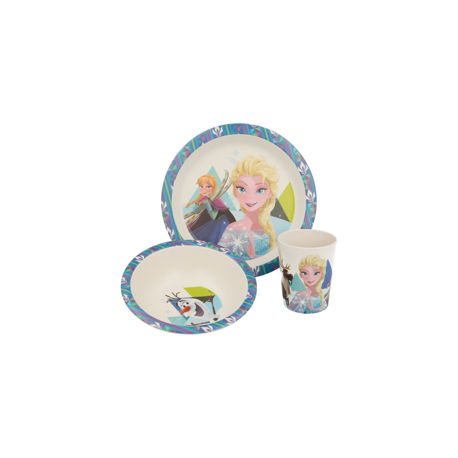 Набор детской посуды Stor Disney - Frozen best of Disney, Bamboo Set (Stor-01335)