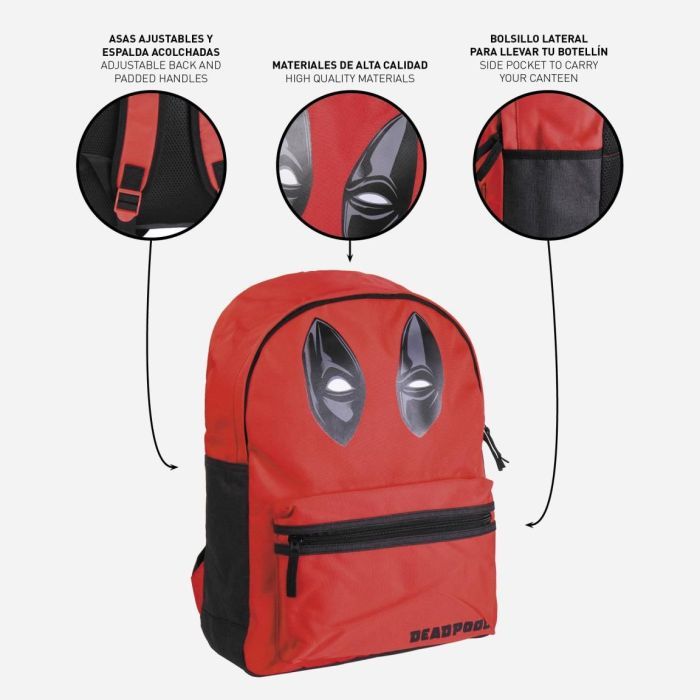 Рюкзак шкільний Cerda Marvel Deadpool - Casual Urban Backpack (CERDA-2100003720) зображення 4